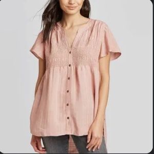 NWOT Knox Rose womens blouse